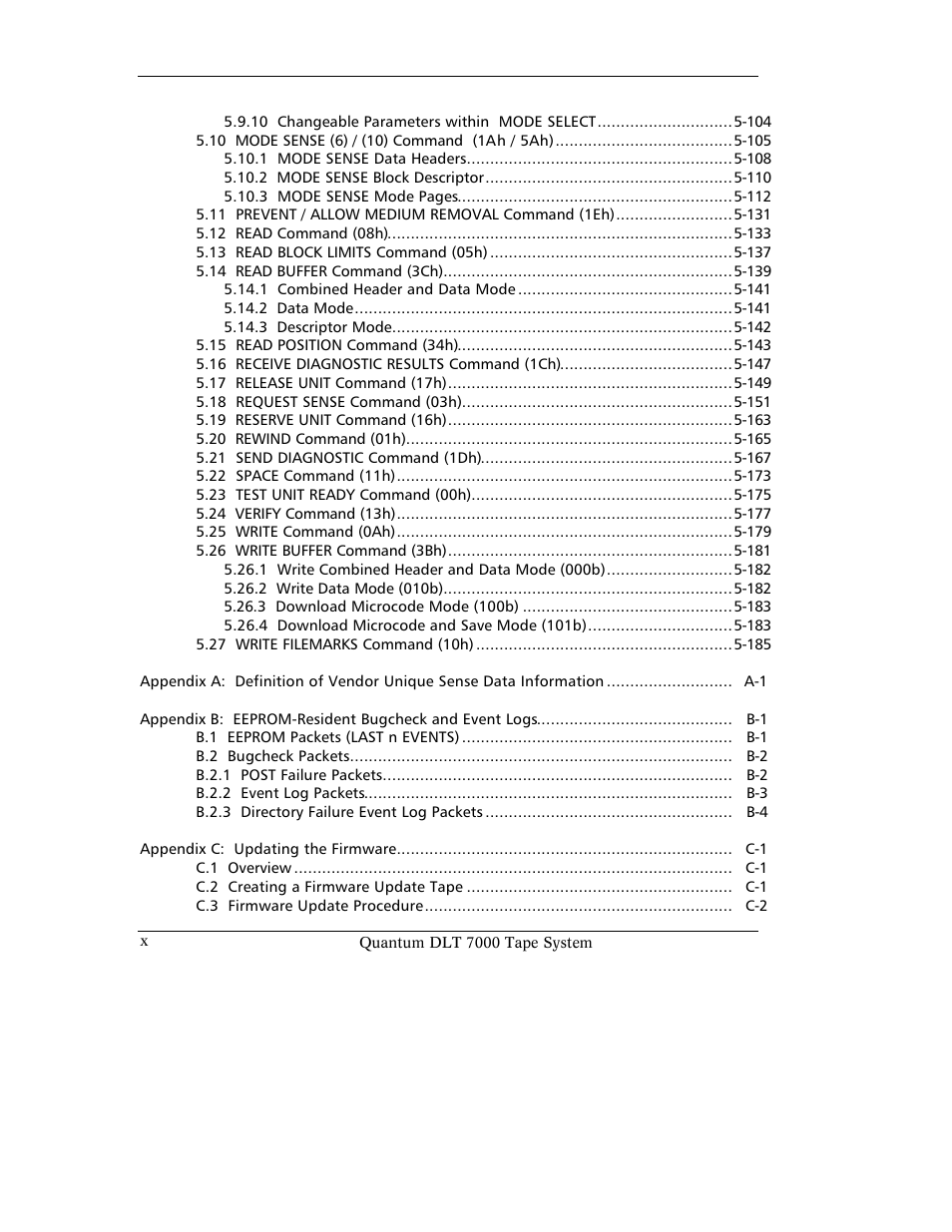 Quantum Instruments DLT 7000 User Manual | Page 10 / 312
