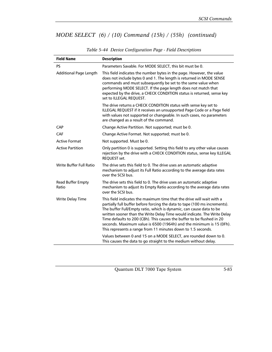 Quantum Instruments DLT 7000 User Manual | Page 187 / 312