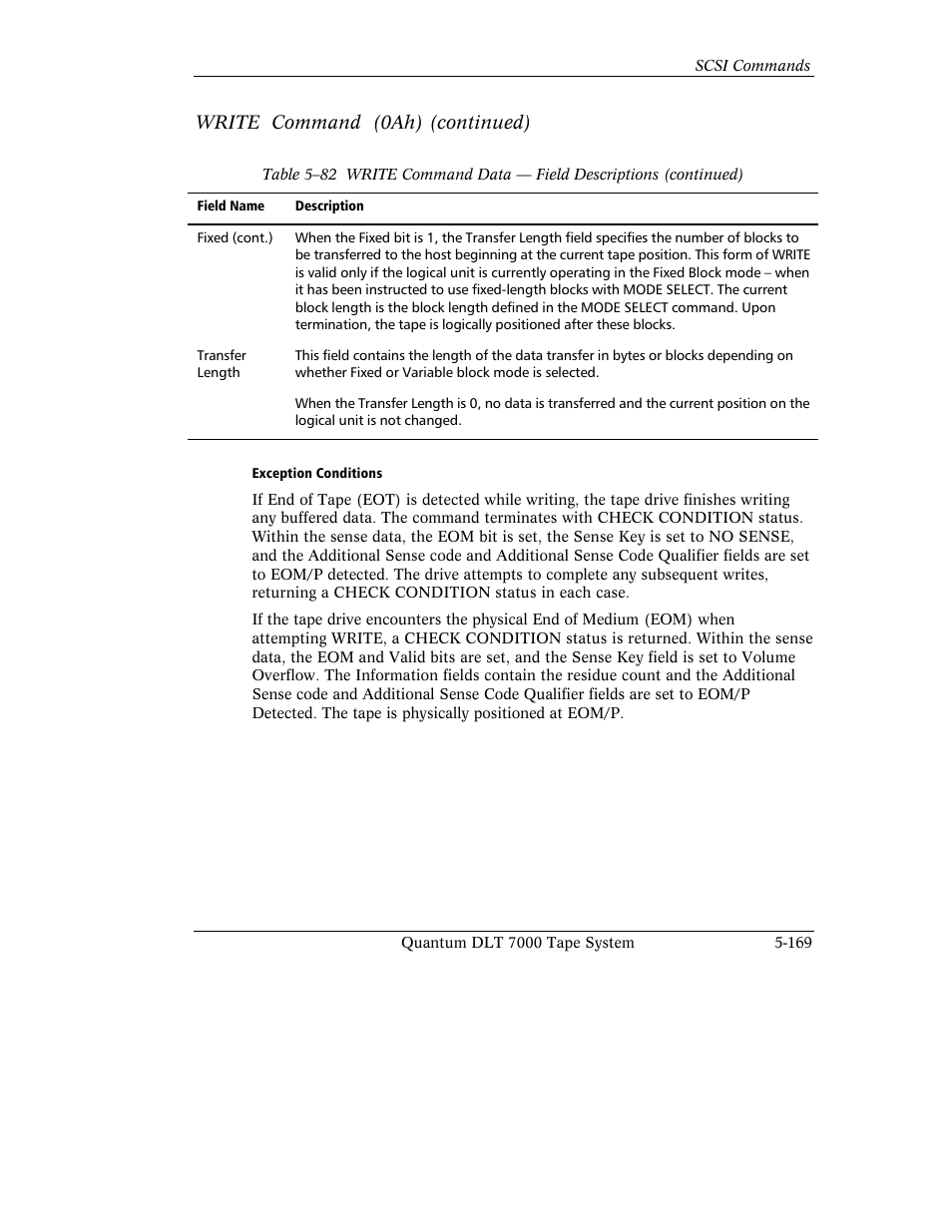 Quantum Instruments DLT 7000 User Manual | Page 273 / 312