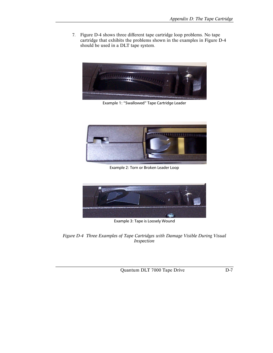 Quantum Instruments DLT 7000 User Manual | Page 299 / 312
