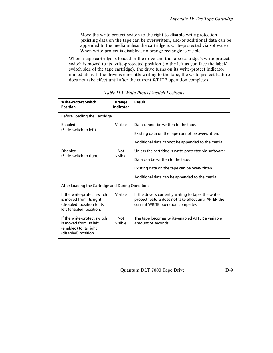 Quantum Instruments DLT 7000 User Manual | Page 301 / 312