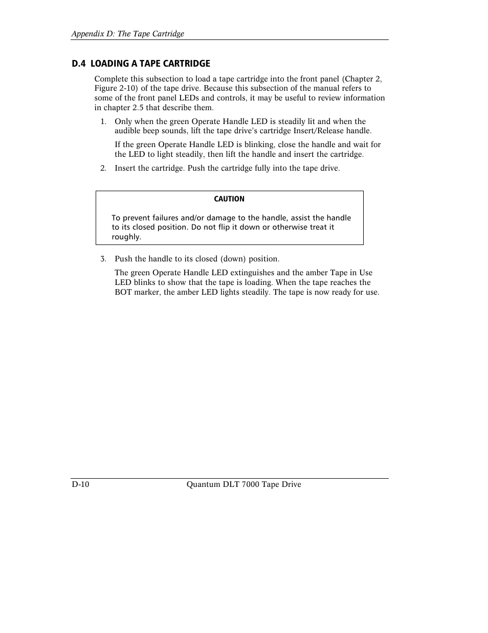 Quantum Instruments DLT 7000 User Manual | Page 302 / 312