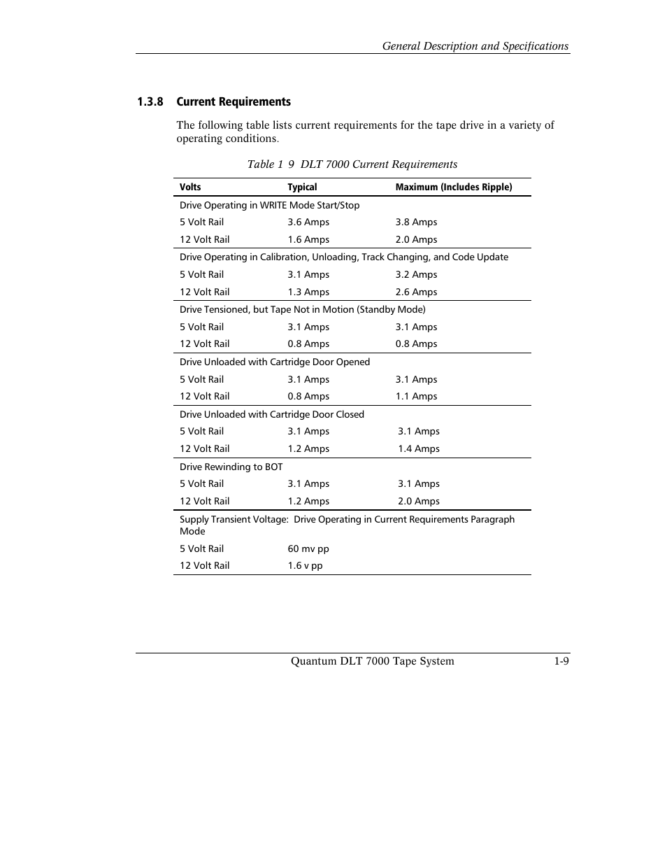 Quantum Instruments DLT 7000 User Manual | Page 33 / 312
