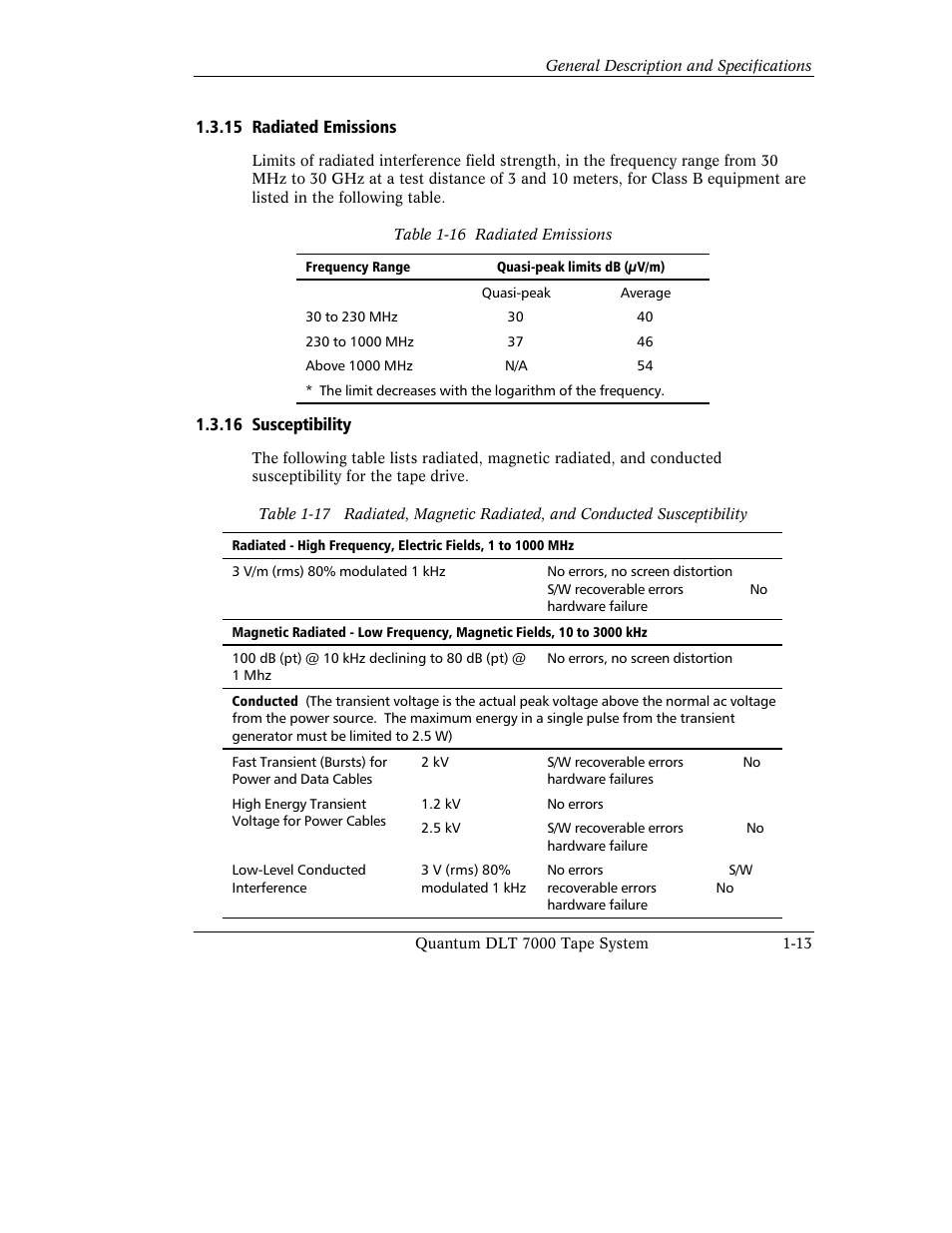 Quantum Instruments DLT 7000 User Manual | Page 37 / 312
