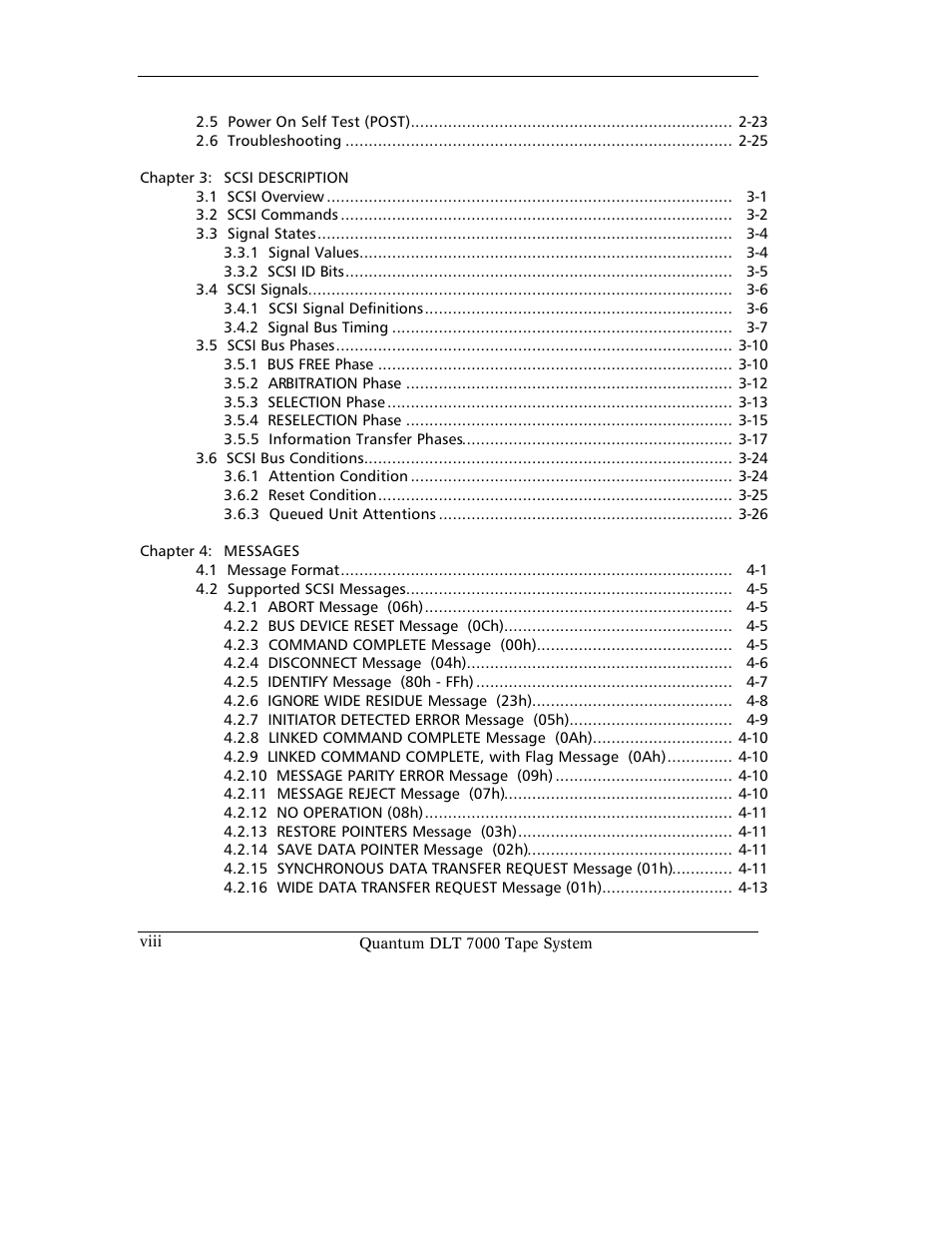 Quantum Instruments DLT 7000 User Manual | Page 8 / 312