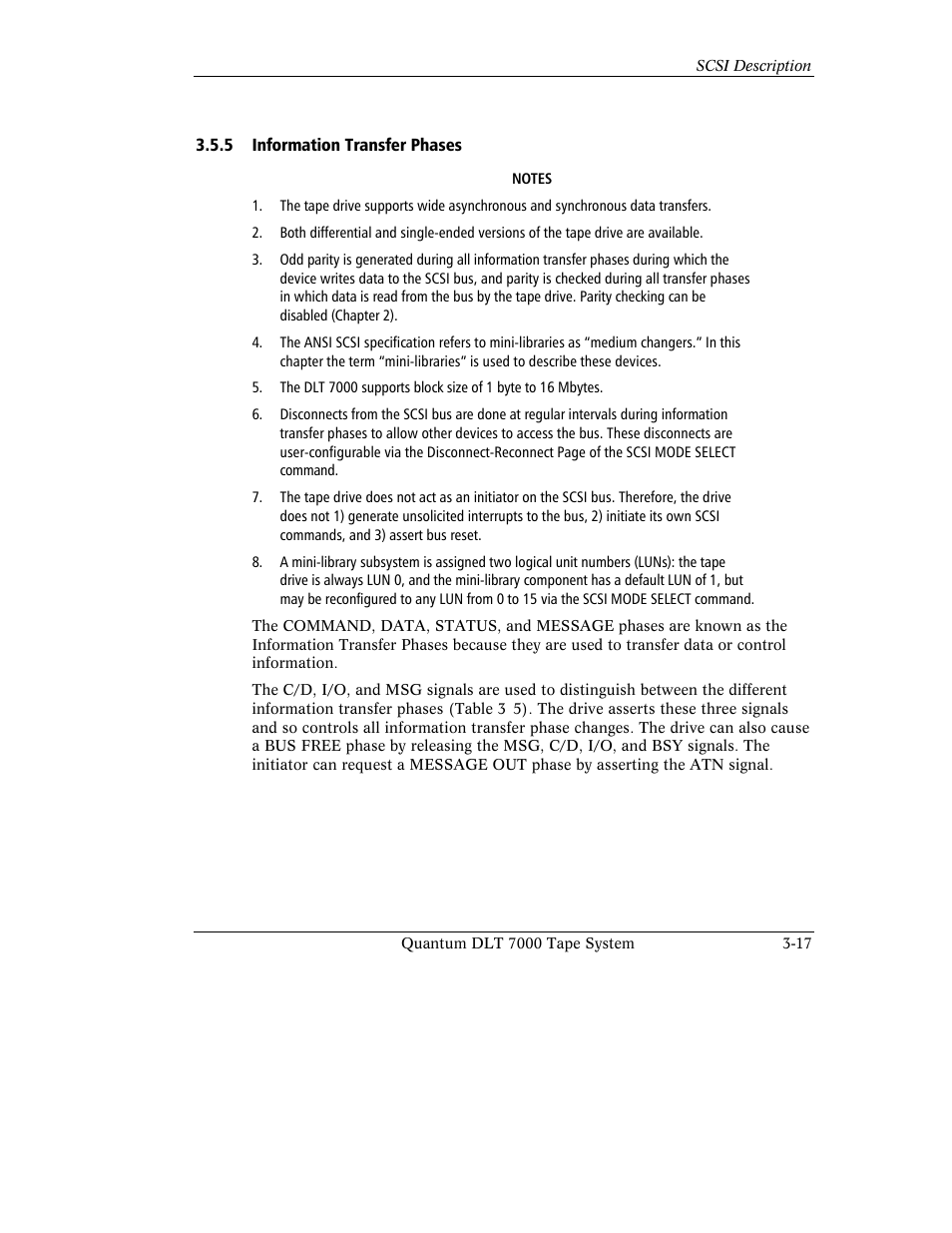 Quantum Instruments DLT 7000 User Manual | Page 81 / 312