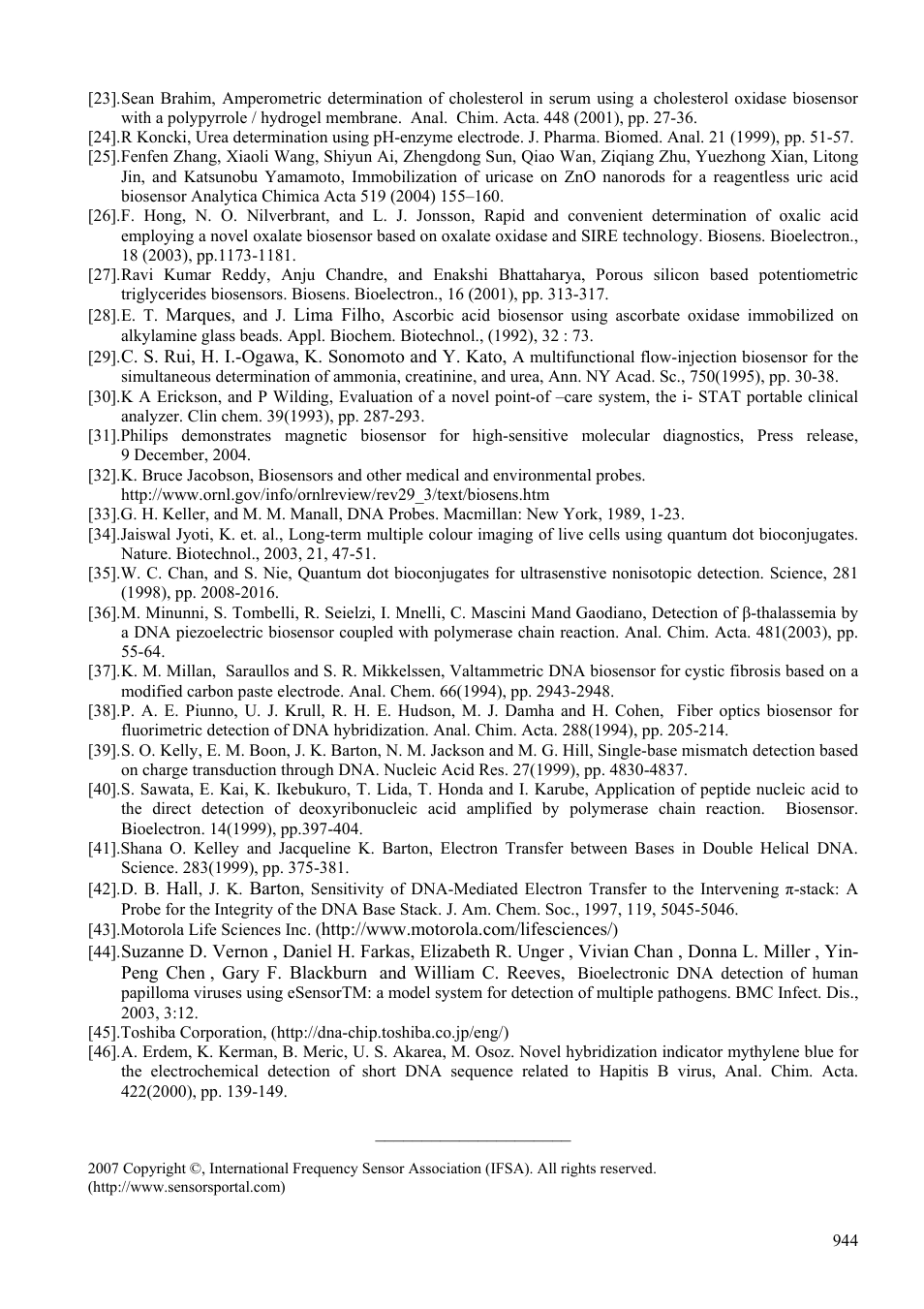 Quantum Instruments Sensor User Manual | Page 12 / 14