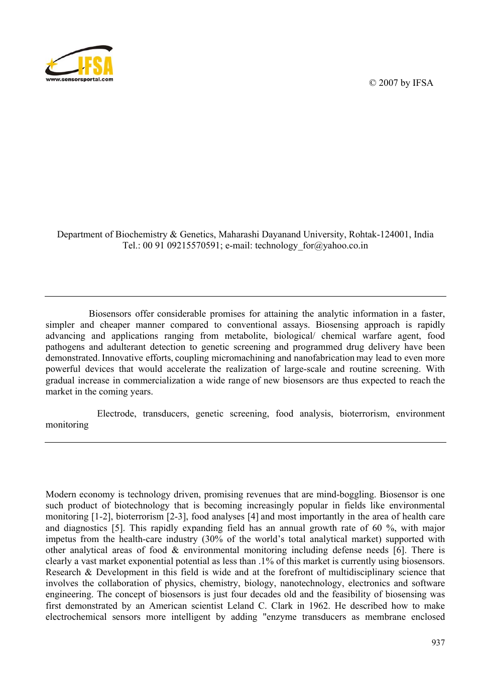 Quantum Instruments Sensor User Manual | Page 5 / 14