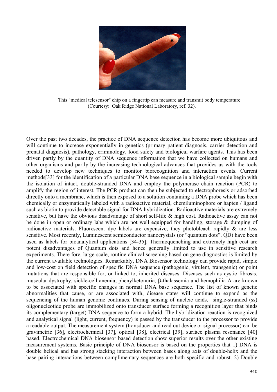 Biosensing and nucleic acid analyses | Quantum Instruments Sensor User Manual | Page 8 / 14