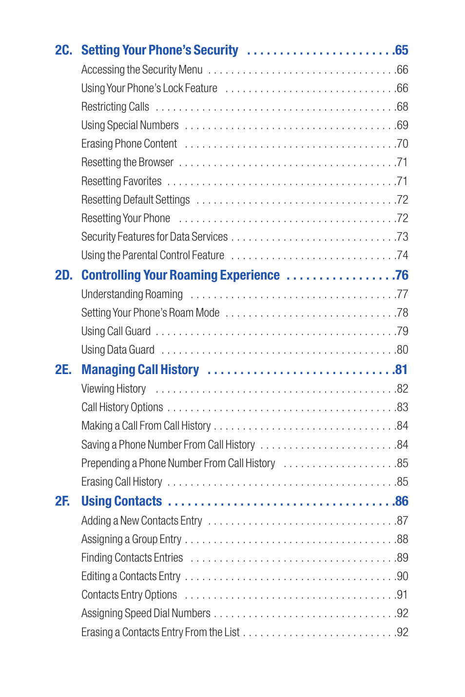 Qwest S1 User Manual | Page 3 / 187