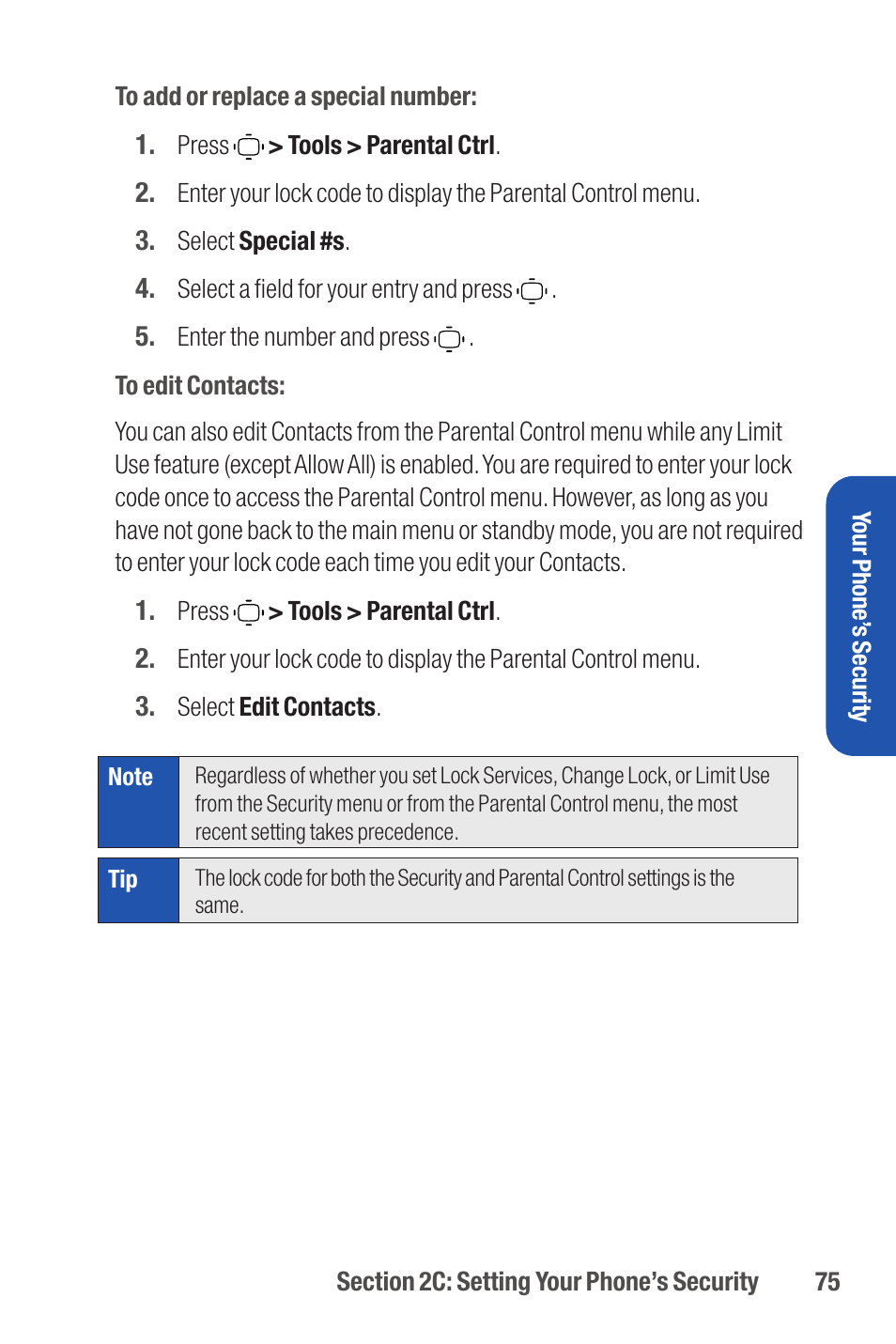 Qwest S1 User Manual | Page 89 / 187