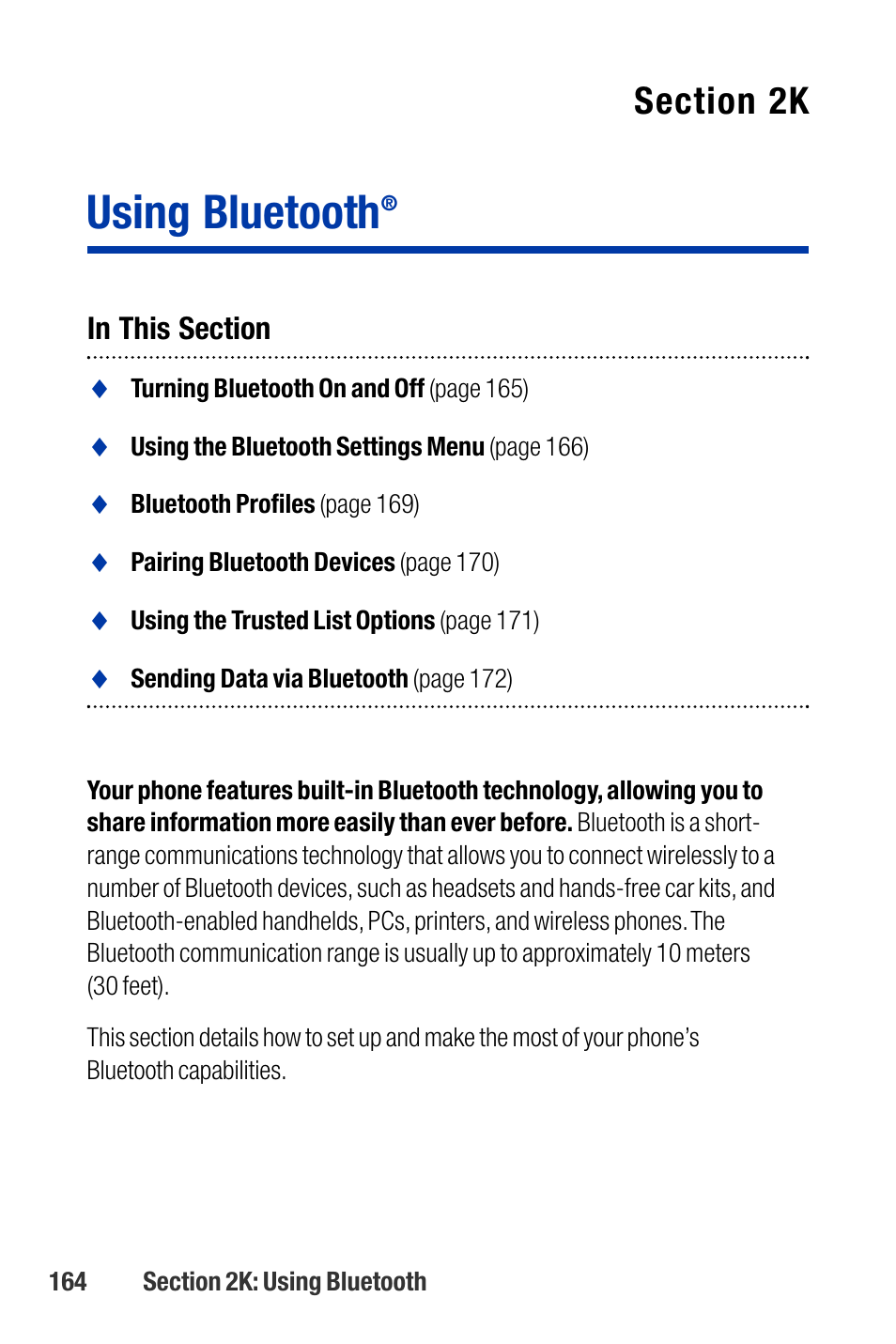 Using bluetooth | Qwest SCP-3200 User Manual | Page 180 / 241