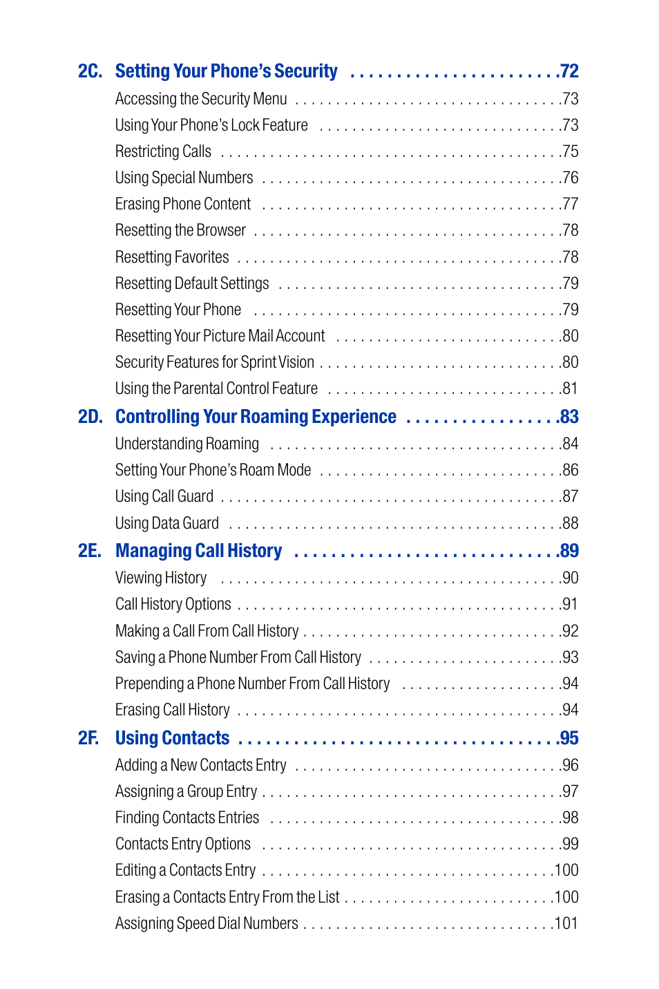 Qwest SCP-3200 User Manual | Page 3 / 241
