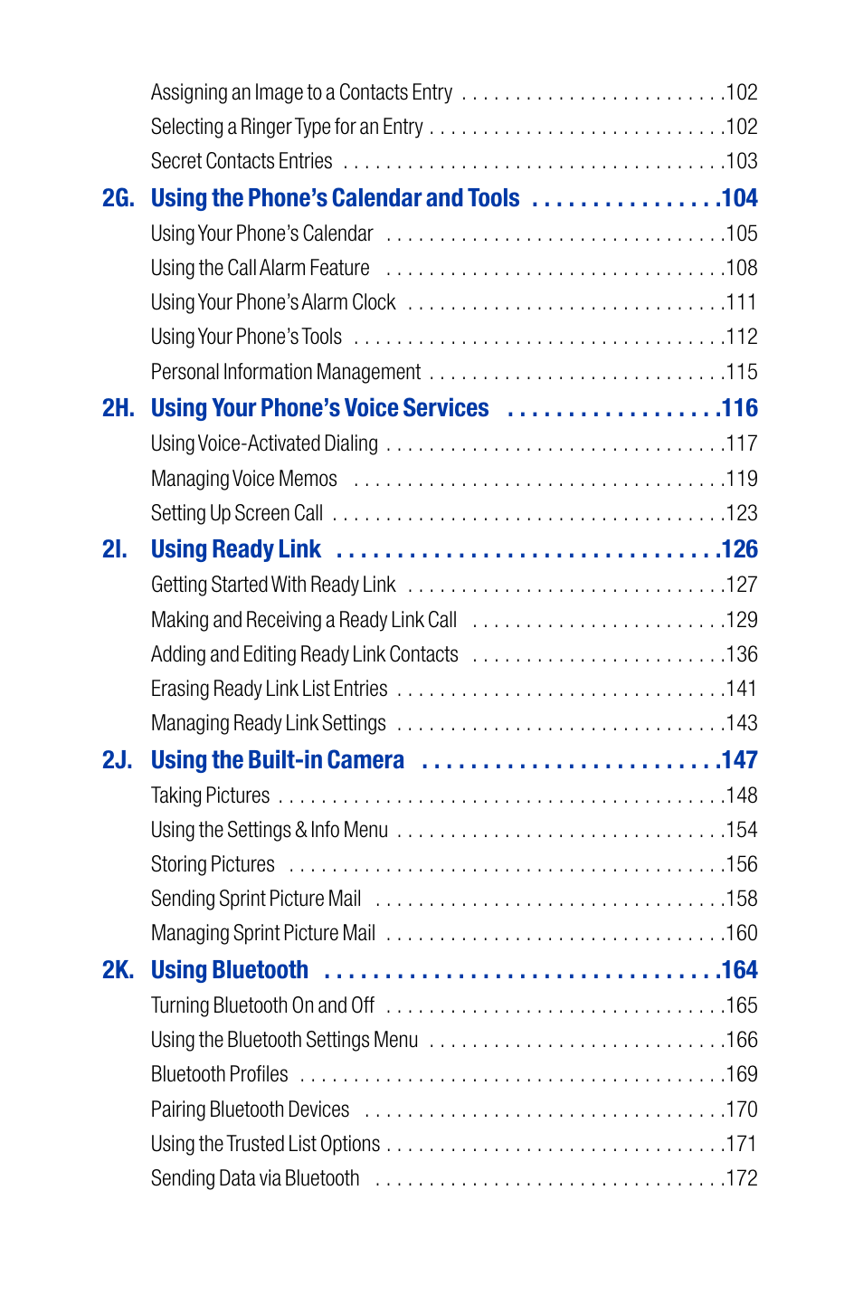 Qwest SCP-3200 User Manual | Page 4 / 241
