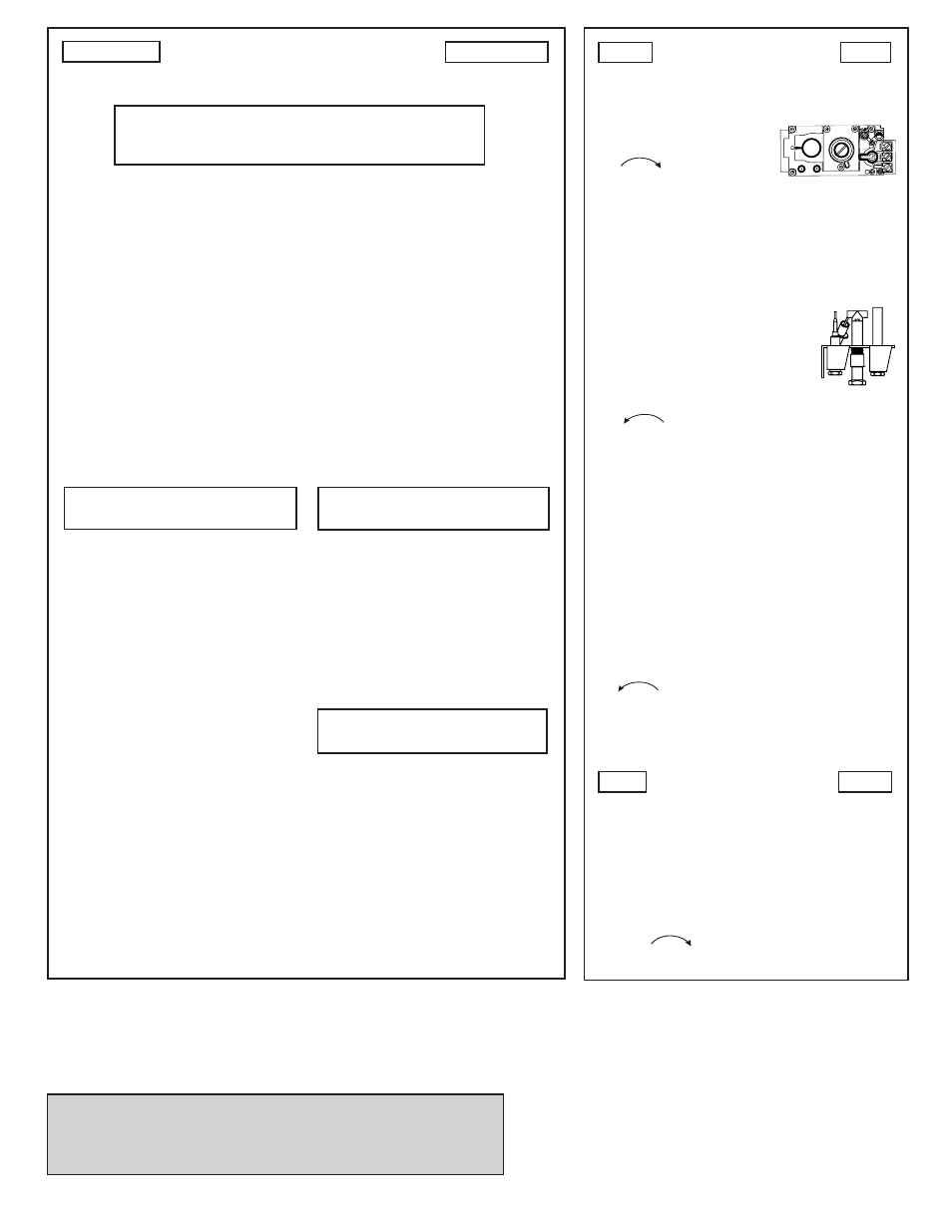 Caution, Warning | Quadra-Fire QV36DC-A User Manual | Page 30 / 36
