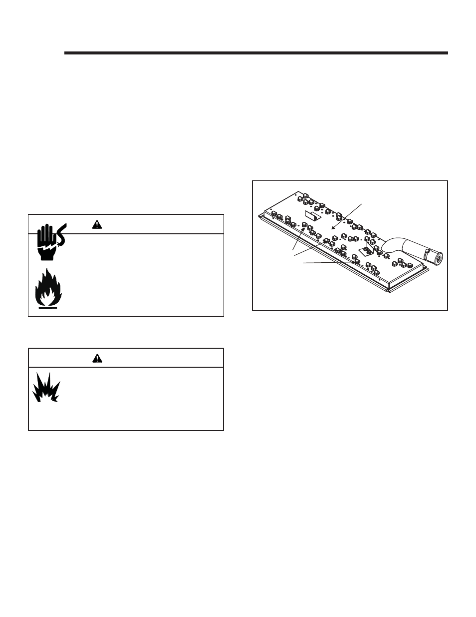 Appliance setup, Warning | Quadra-Fire QVI-25FB-S User Manual | Page 22 / 41