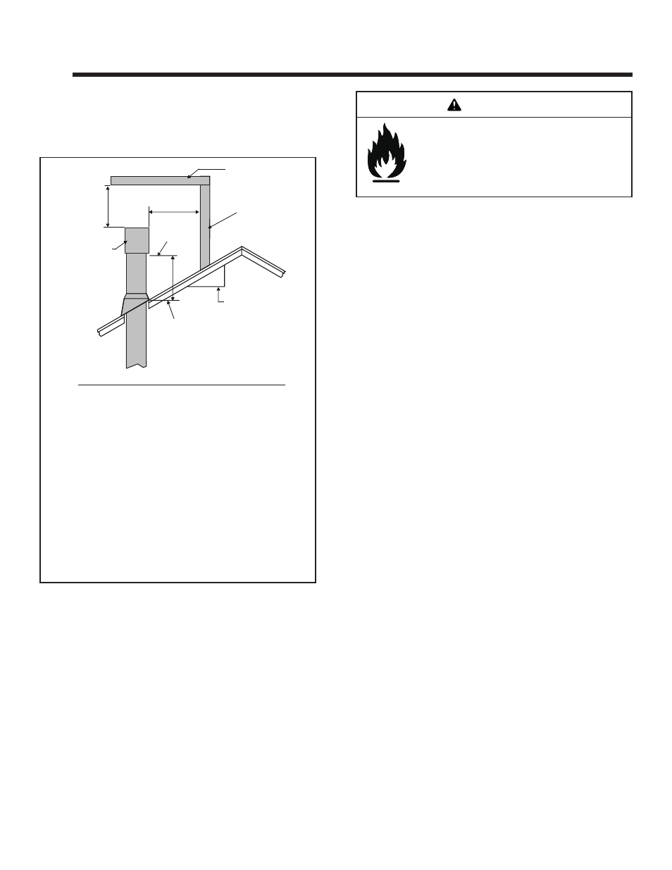 Termination locations, Warning, A. vent termination minimum clearances | Quadra-Fire QVI-25FB-S User Manual | Page 9 / 41