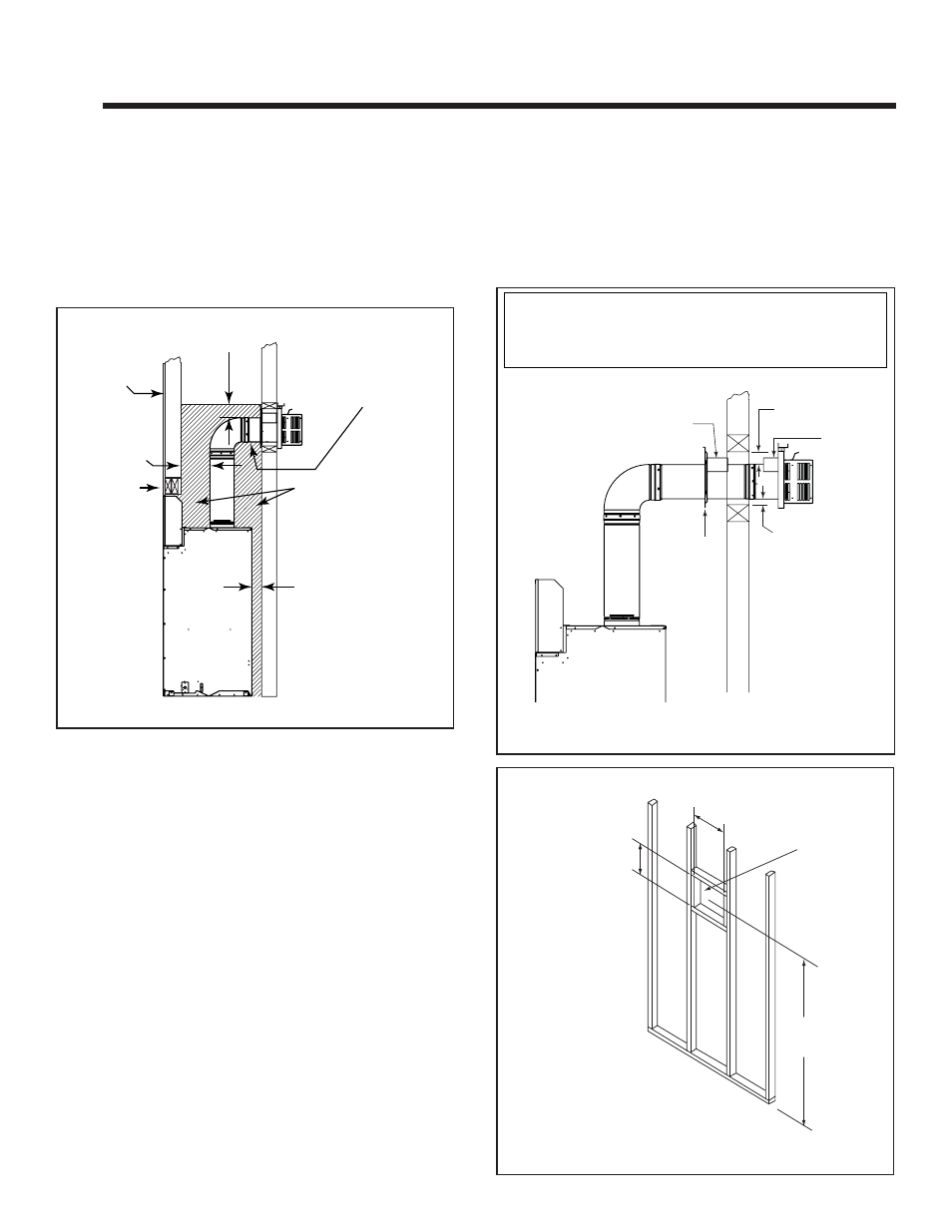 Vent clearances and framing | Quadra-Fire QFP38-NG User Manual | Page 37 / 76