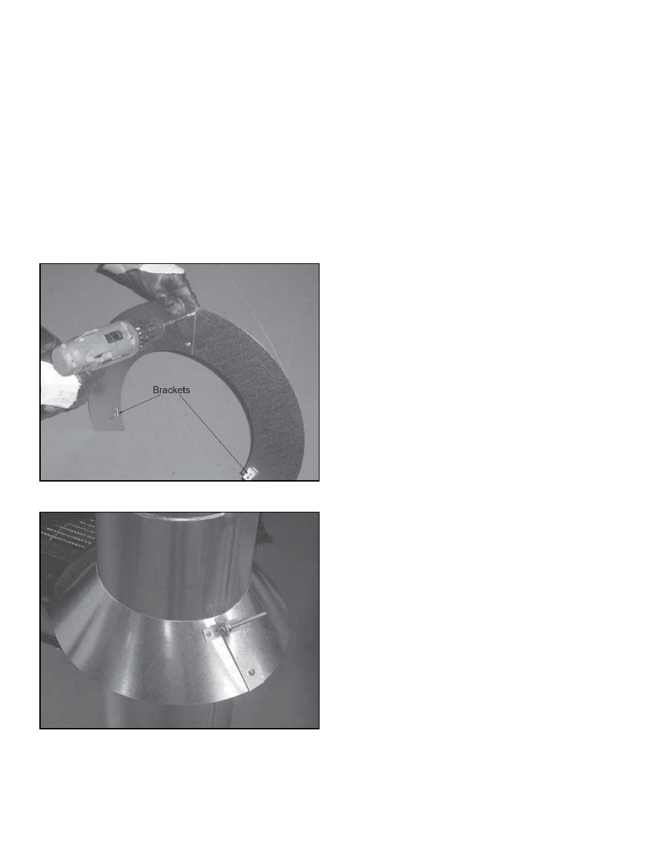 F. assemble and install storm collar | Quadra-Fire QFP38-NG User Manual | Page 45 / 76