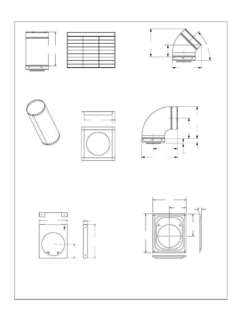 B. vent components diagrams | Quadra-Fire QFP38-NG User Manual | Page 67 / 76