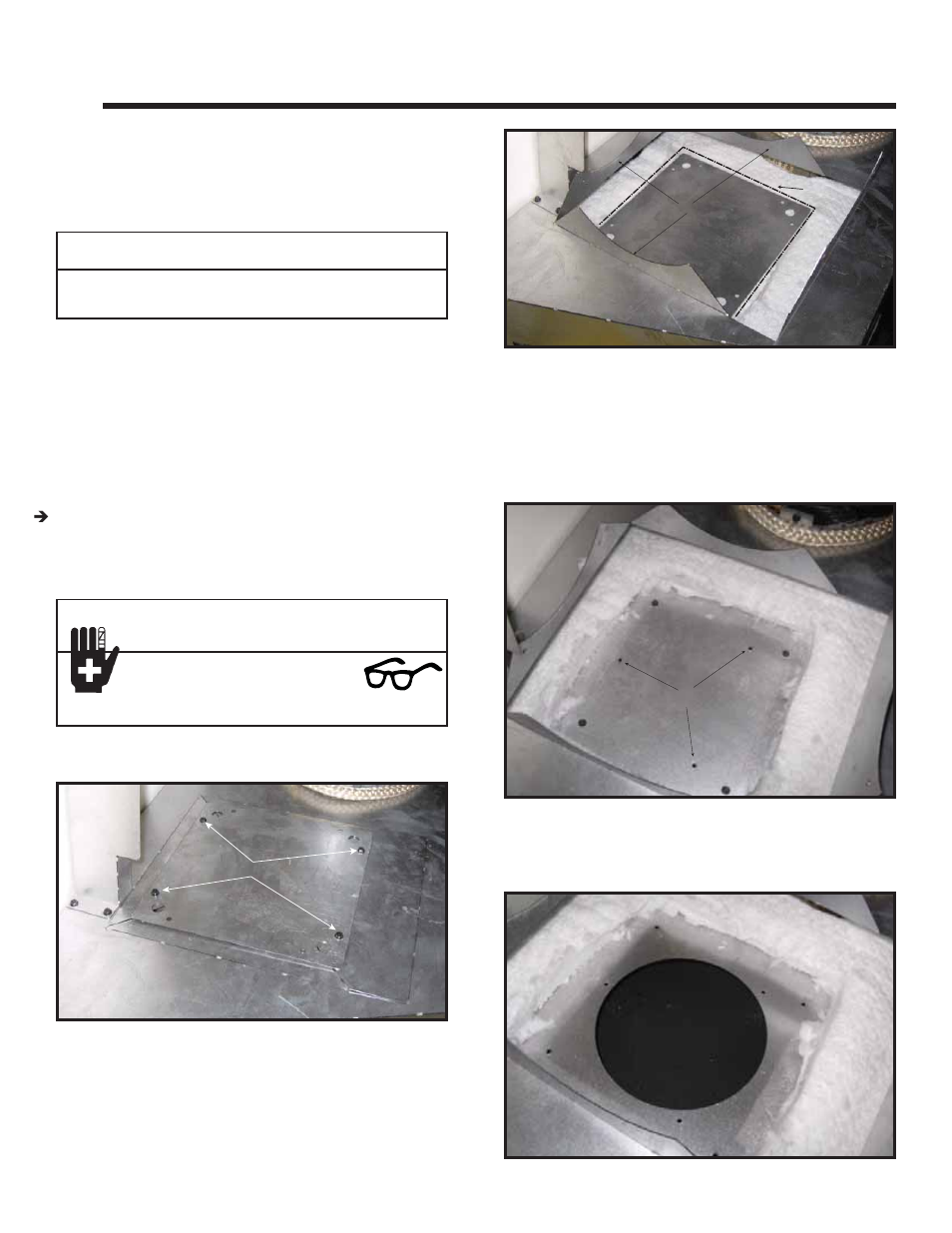 Appliance preparation, Caution | Quadra-Fire Expression 36 QV36A-FB User Manual | Page 20 / 56