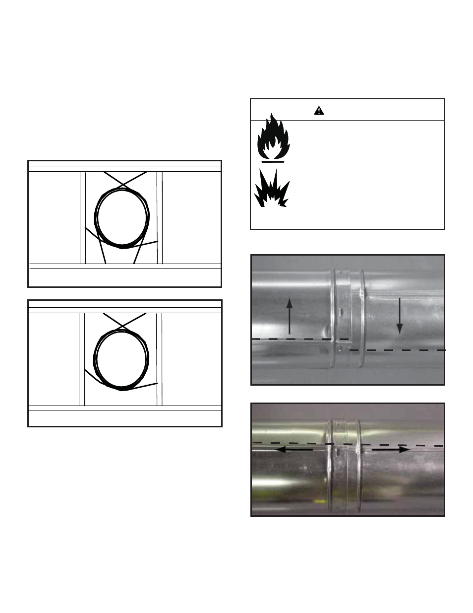 Warning | Quadra-Fire Expression 36 QV36A-FB User Manual | Page 25 / 56