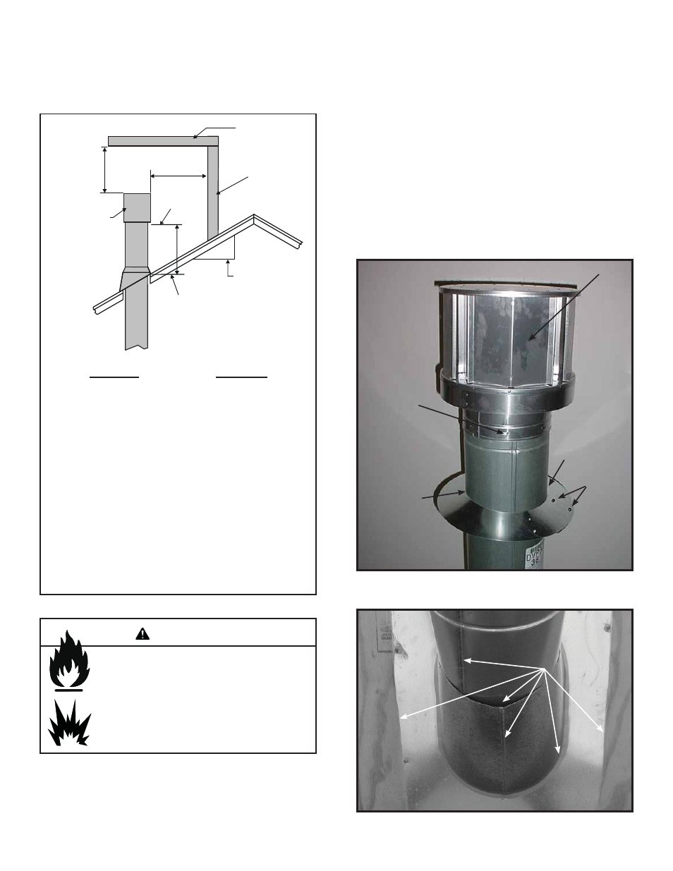 Warning | Quadra-Fire Expression 36 QV36A-FB User Manual | Page 27 / 56