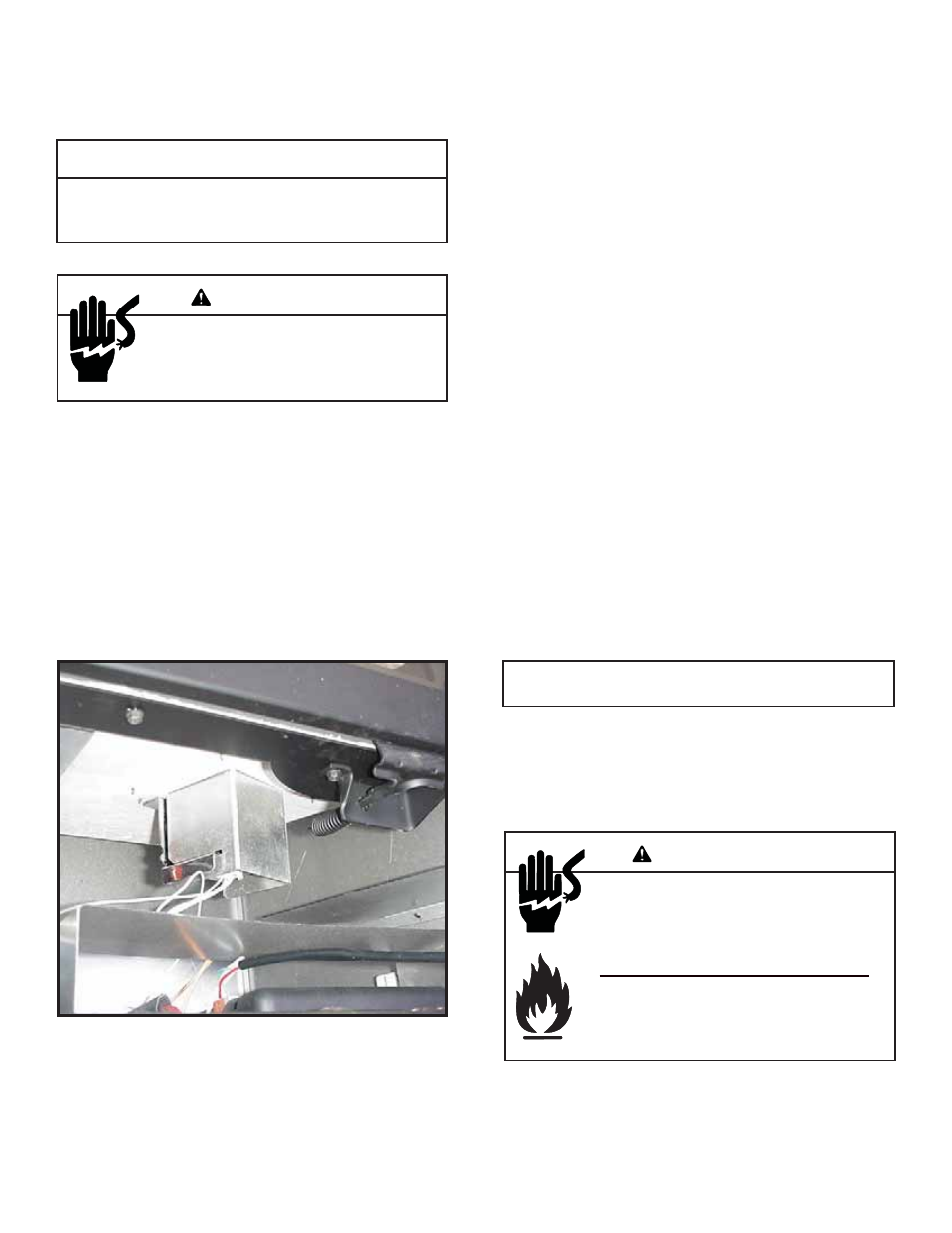 Caution, Warning | Quadra-Fire Expression 36 QV36A-FB User Manual | Page 32 / 56