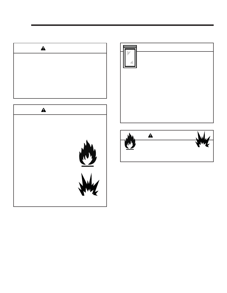 Maintaining and servicing appliance, Caution, Warning | Quadra-Fire Expression 36 QV36A-FB User Manual | Page 48 / 56