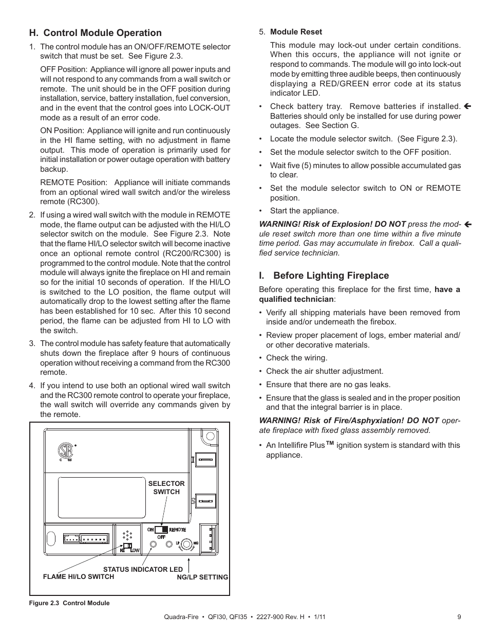 Quadra-Fire QF130 User Manual | Page 9 / 41