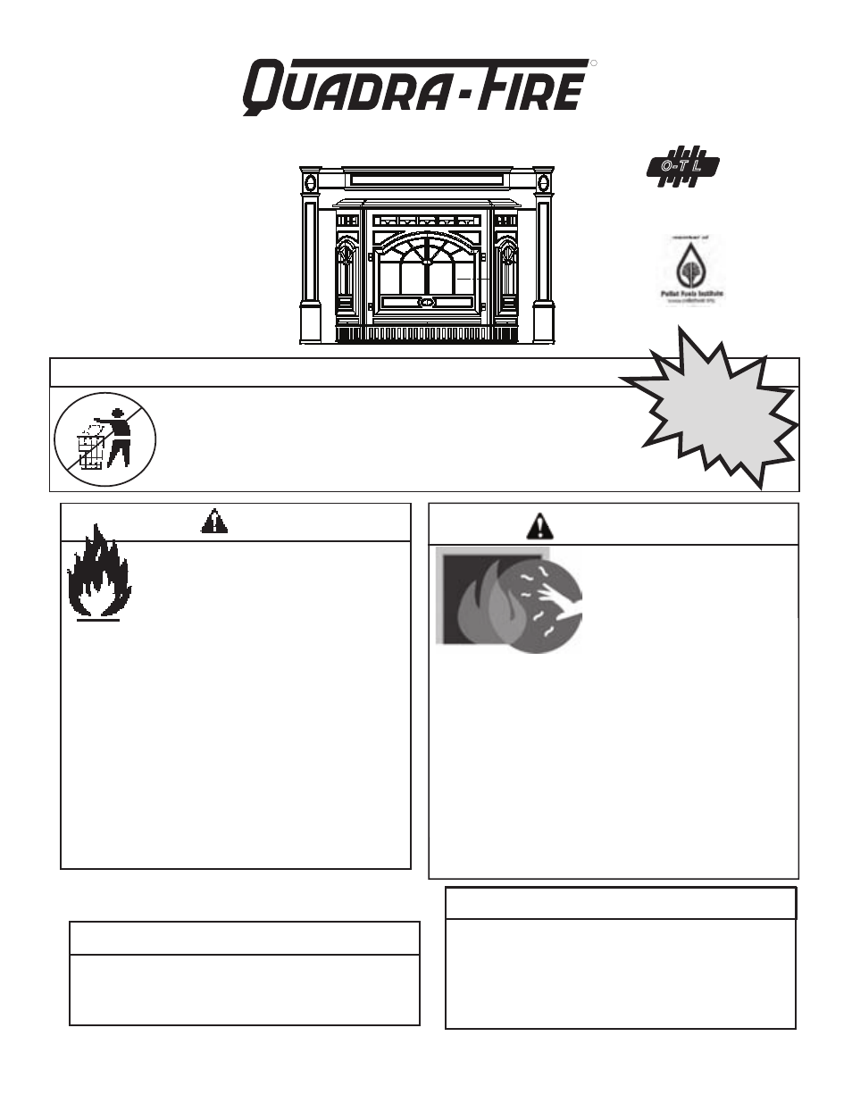 Quadra-Fire CASTINS-CSB User Manual | 52 pages