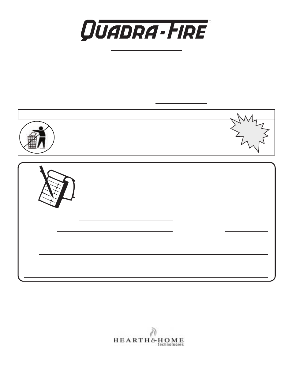 Quadra-Fire CASTINS-CSB User Manual | Page 52 / 52