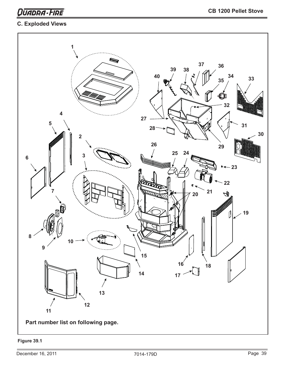 Cb1200m-mbk | Quadra-Fire CB1200M-MBK User Manual | Page 39 / 48