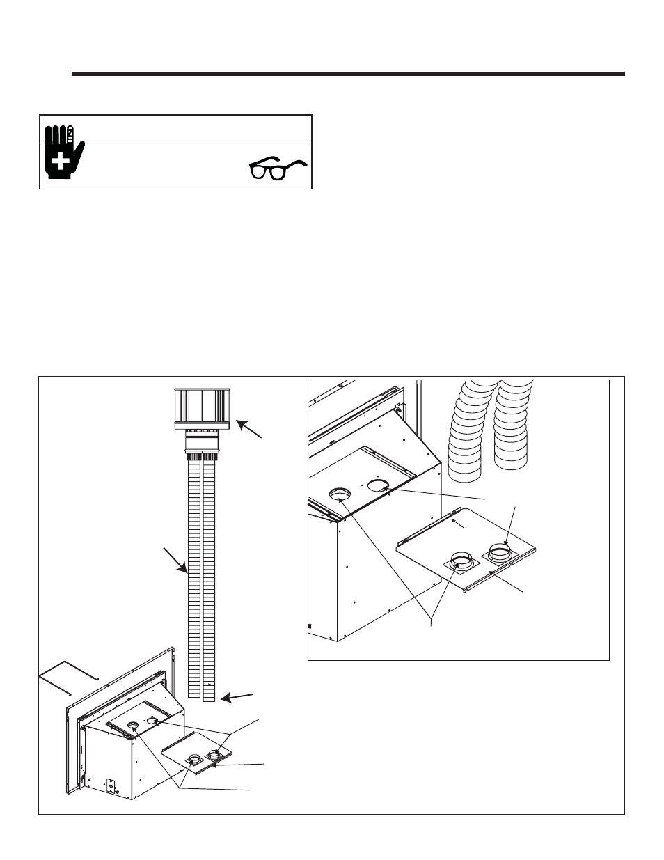 Installing vent pipe and appliance, Caution | Quadra-Fire QVI30S User Manual | Page 11 / 45