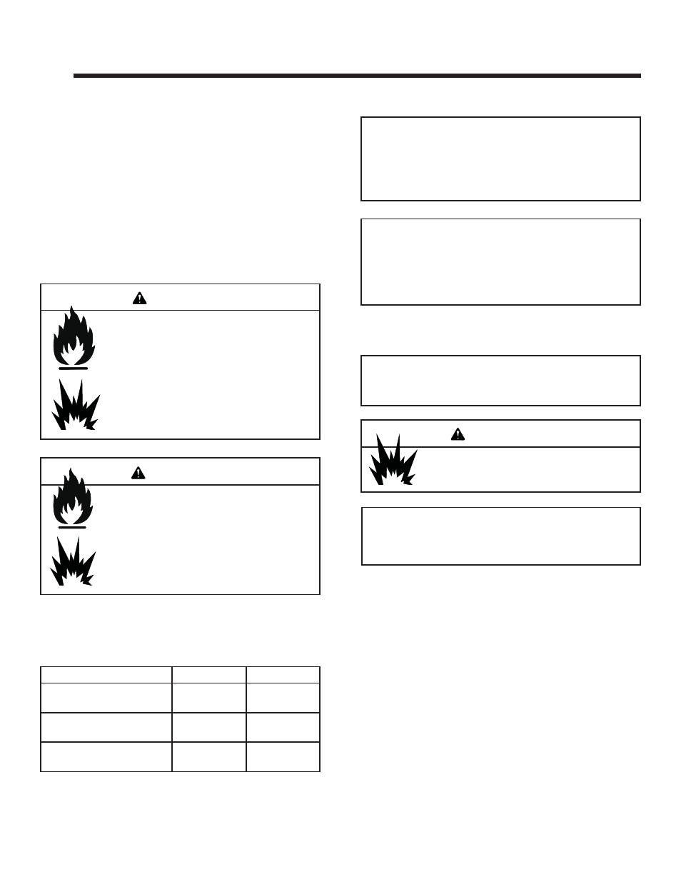Gas information, Warning | Quadra-Fire QVI30S User Manual | Page 14 / 45