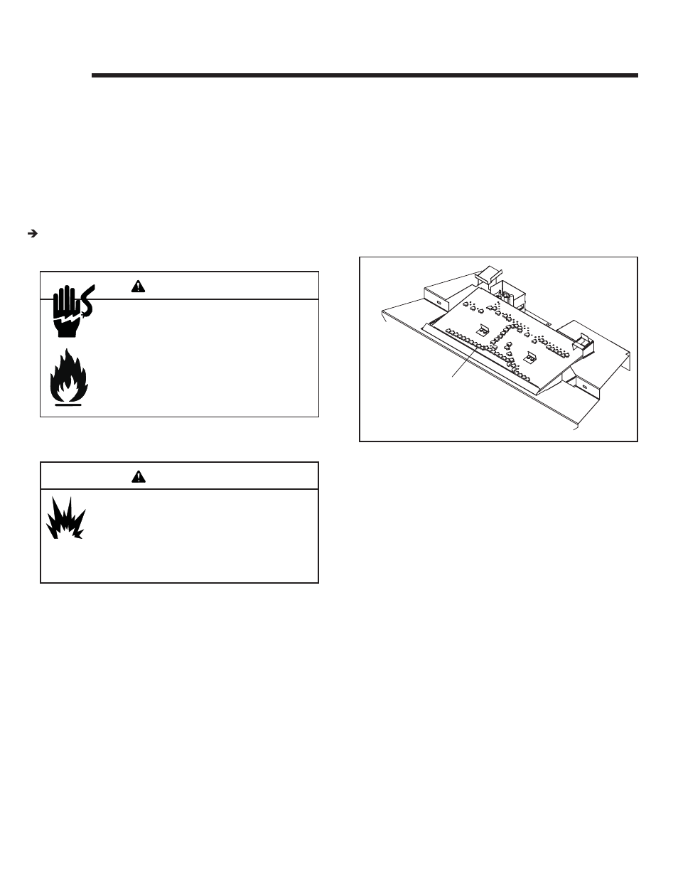 Appliance setup, Warning | Quadra-Fire QVI30S User Manual | Page 20 / 45