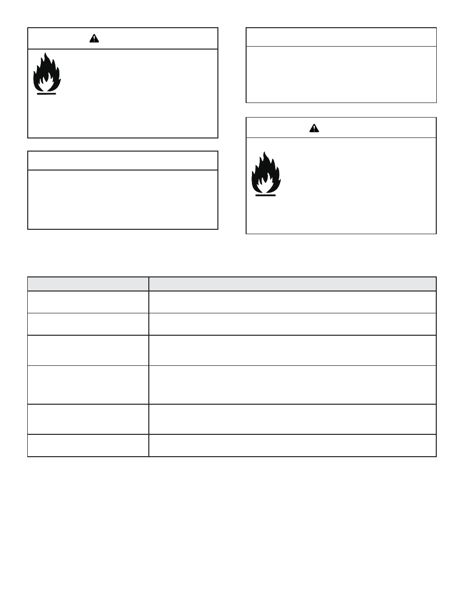 Caution, Warning | Quadra-Fire QVI30S User Manual | Page 31 / 45