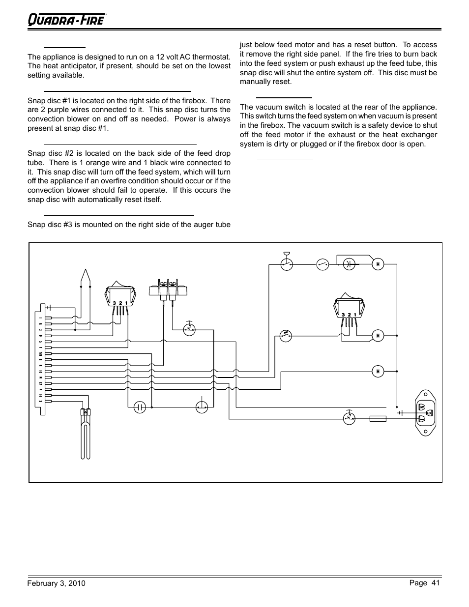 Cb1200-i pellet insert | Quadra-Fire PELLET INSERT CB1200MI-MBK User Manual | Page 41 / 52