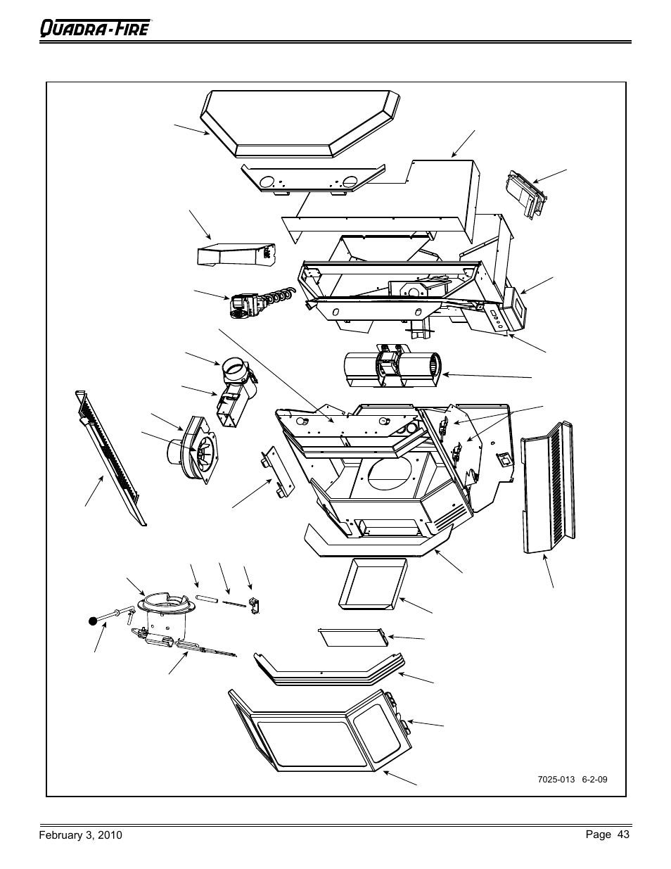 Quadra-Fire PELLET INSERT CB1200MI-MBK User Manual | Page 43 / 52