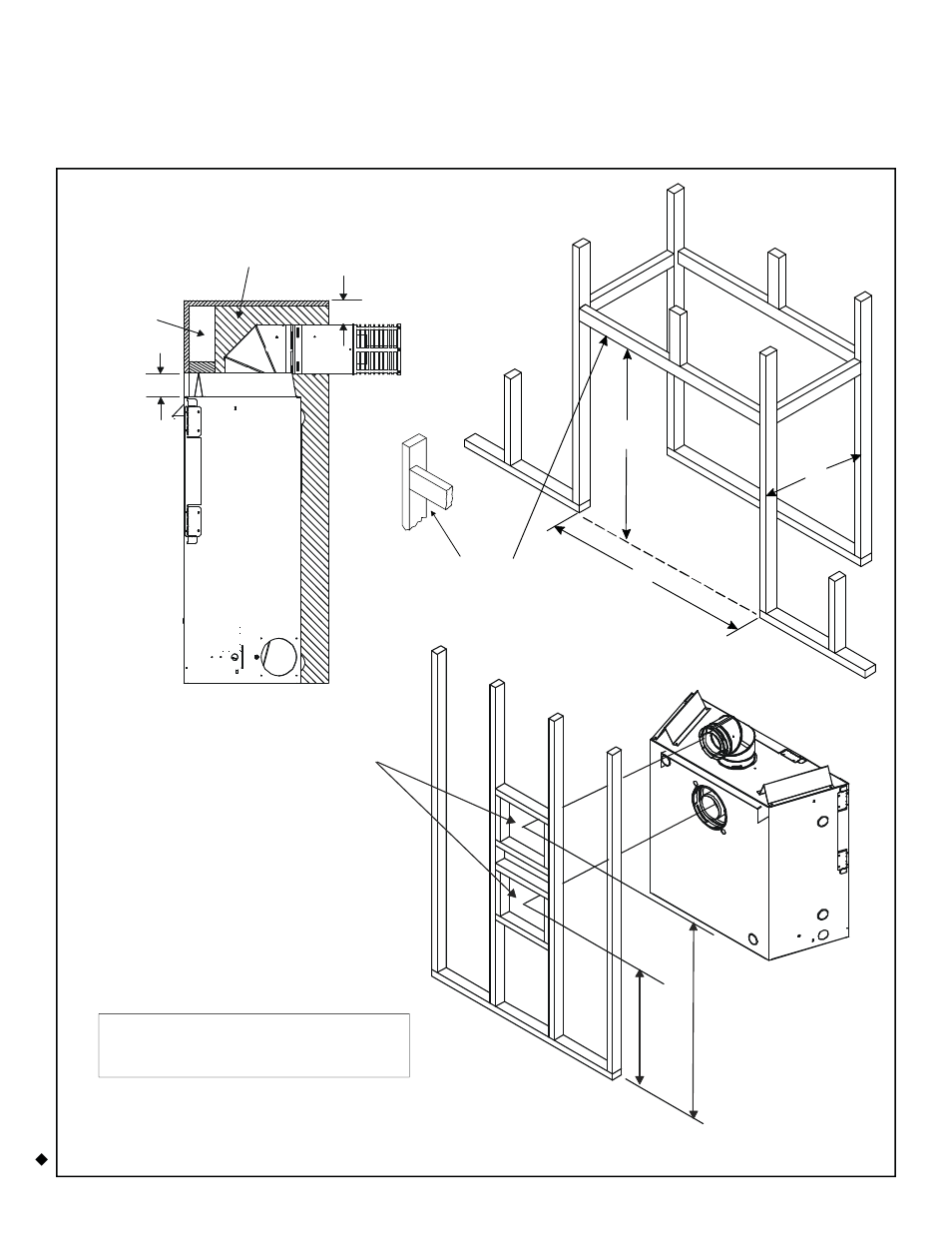 Step 2. framing the fireplace | Quadra-Fire QV32-A User Manual | Page 9 / 38