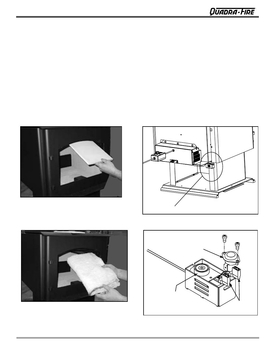 Quadra-Fire 3100 31M-ACC-MBK User Manual | Page 34 / 48