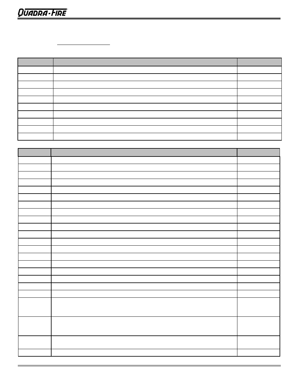 Quadra-Fire 3100 31M-ACC-MBK User Manual | Page 41 / 48