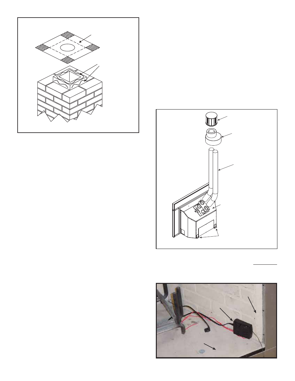D. placing, securing and leveling the appli- ance, E. remote control | Quadra-Fire HUDBAY-INS 7008-115 User Manual | Page 20 / 43