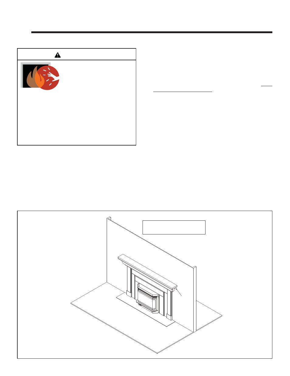 User guide, Operating instructions, Warning | Quadra-Fire HUDBAY-INS 7008-115 User Manual | Page 7 / 43