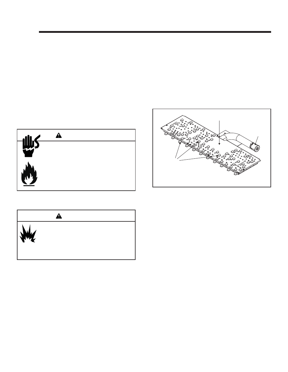 Appliance setup, Warning | Quadra-Fire QVI-30FB-S User Manual | Page 21 / 41