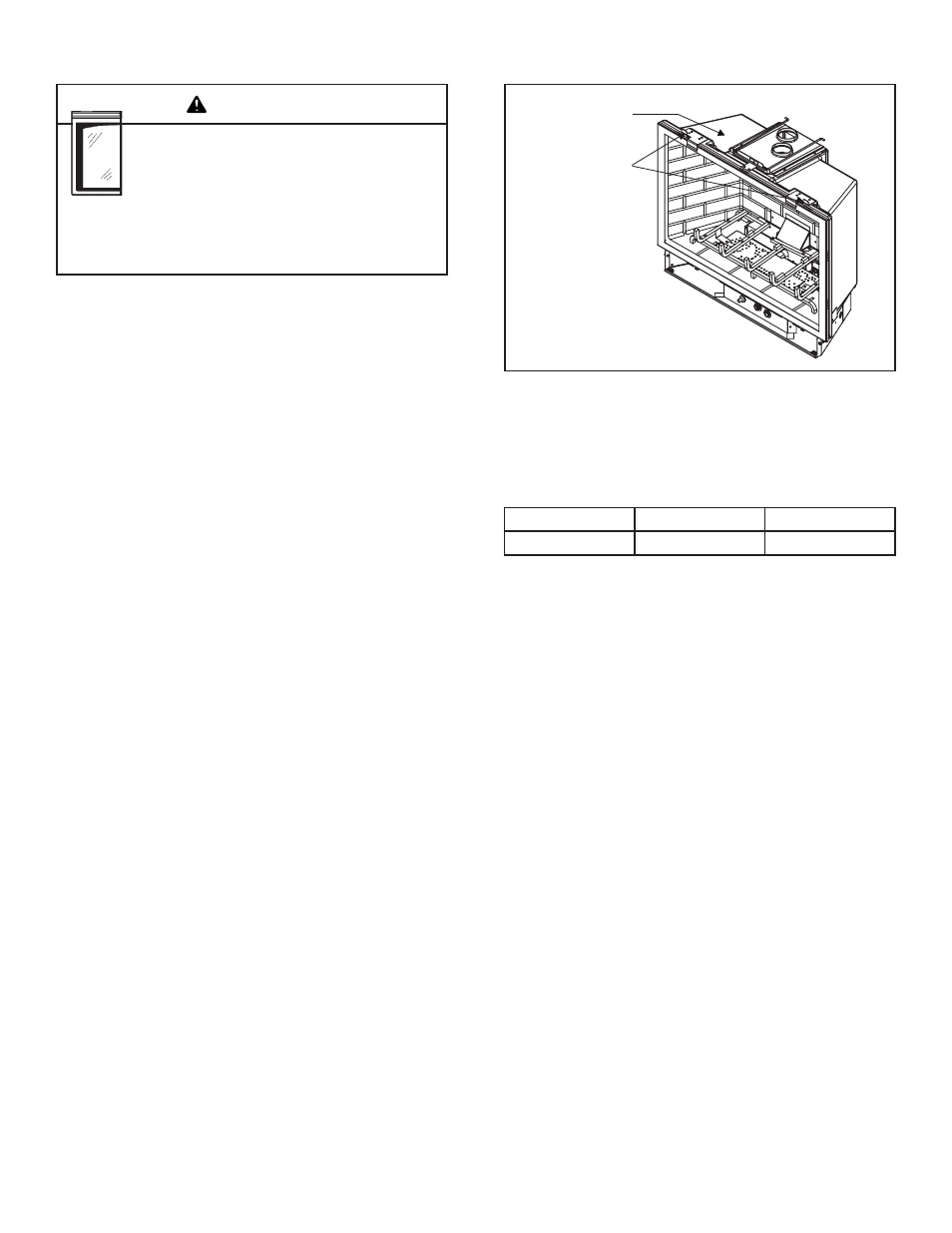 Warning | Quadra-Fire QVI-30FB-S User Manual | Page 25 / 41