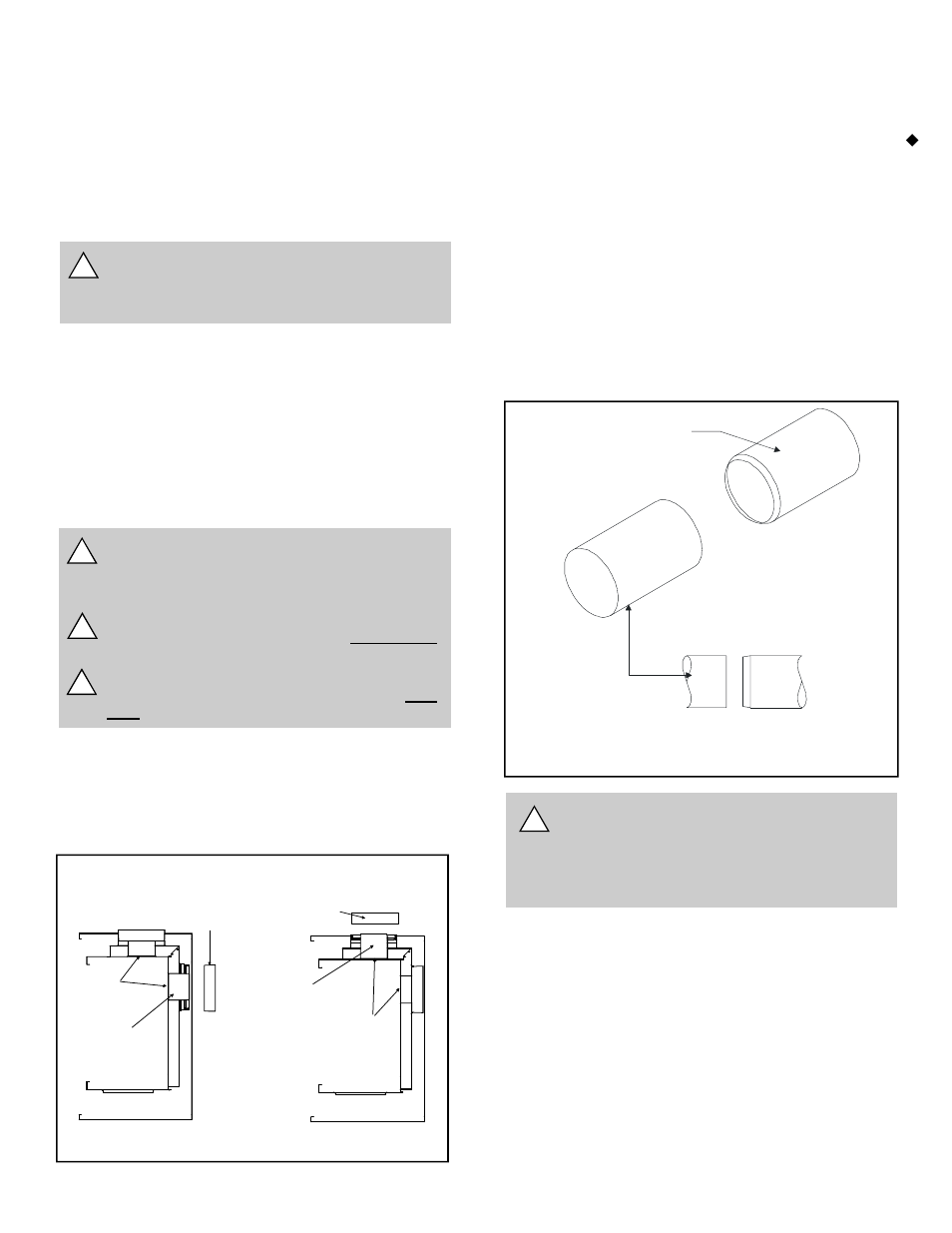B. installing vent components | Quadra-Fire Gas Fireplace QV-ST User Manual | Page 22 / 37