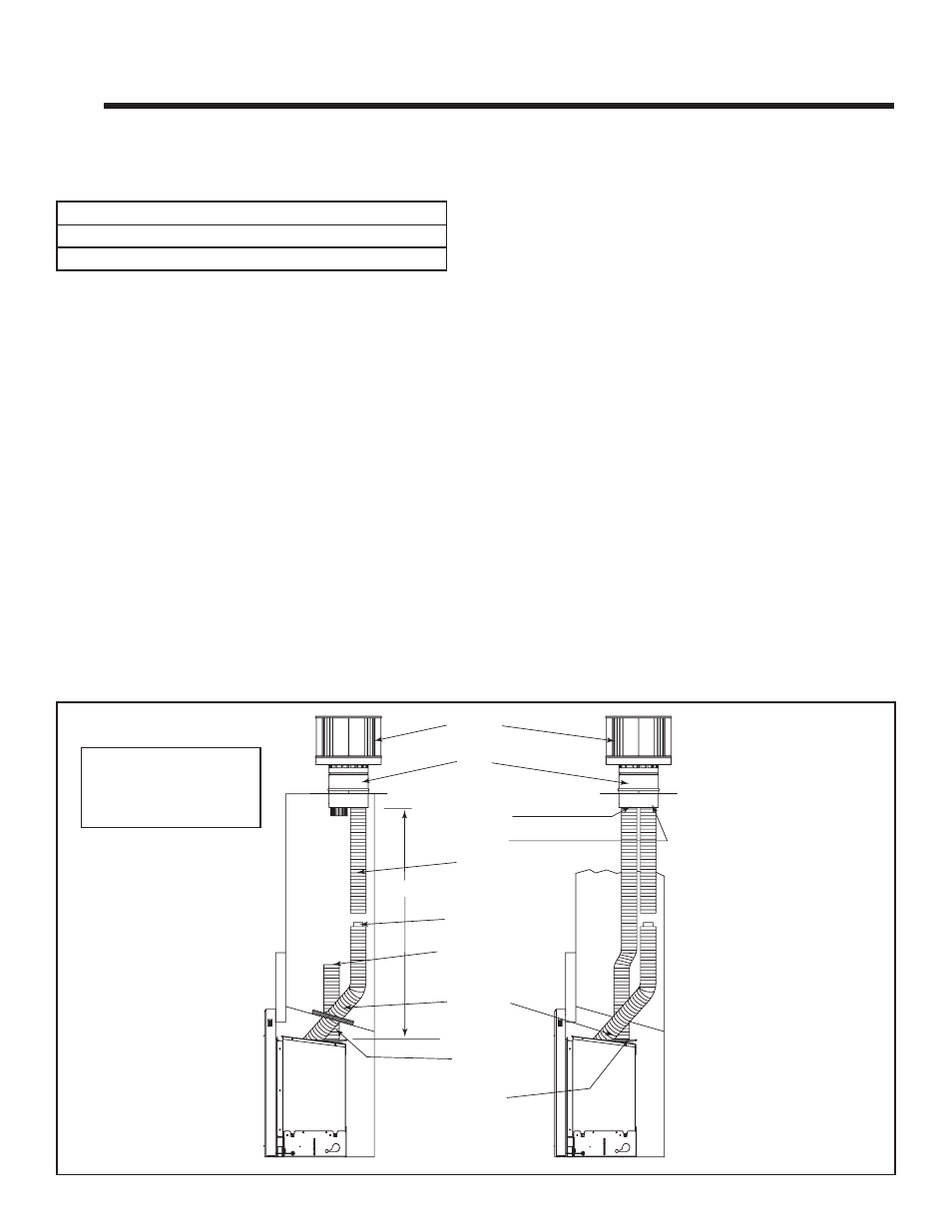 Installing vent pipe and appliance, B. venting components, C. connecting vent pipe | A. vent limits | Quadra-Fire QVI-35FB-S User Manual | Page 21 / 41