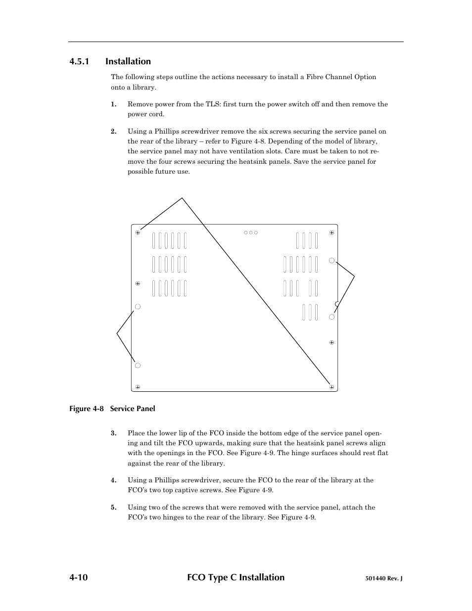 1 installation, Installation -10 | Qualstar 501440 Rev. G User Manual | Page 23 / 81