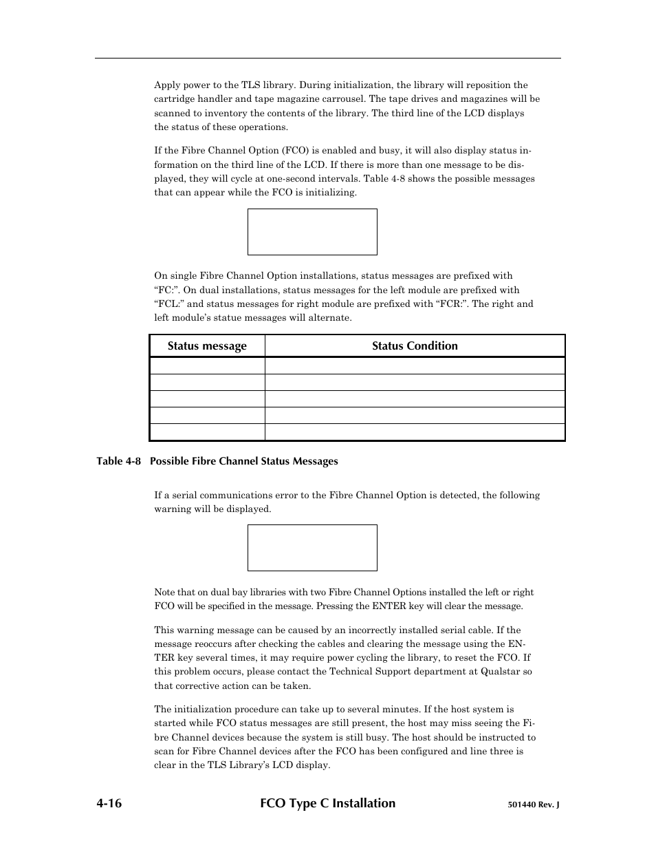 Qualstar 501440 Rev. G User Manual | Page 29 / 81